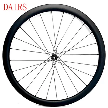 

700c disc wheelset 50mm front wheel clincher Tubeless 26mm width disc wheel NOVATEC D411 100x12mm hub carbon wheels
