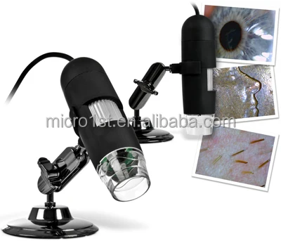 ТВ/AV цифровой микроскоп 60X 200X 30X 50X 500X с металлическим основанием и AV интерфейс 5 ТВ