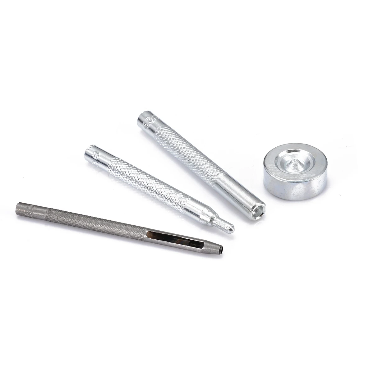 40 Set 12.5MM Snap Fasteners Buttons Kit Leather Craft  Press Studs Fixing Tools Sewing Tool Accessory With Storage Box Kit