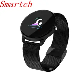 Smartch CF007s ips цветной смарт-Браслет фитнес-браслет трекер сердечного ритма Монитор артериального давления часы браслет Spor