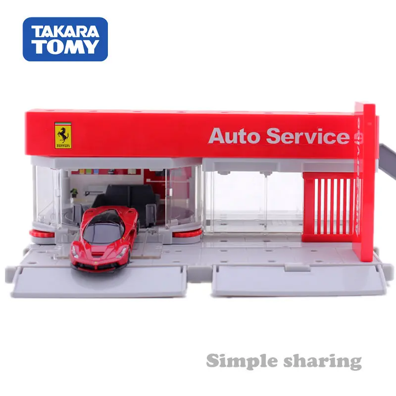 Takara TOMY TOMICA Авто сервис строительство город модель комплект литья под давлением развивающие игрушки забавные Волшебные Детские Куклы Горячая Поп Детские игрушки плесень