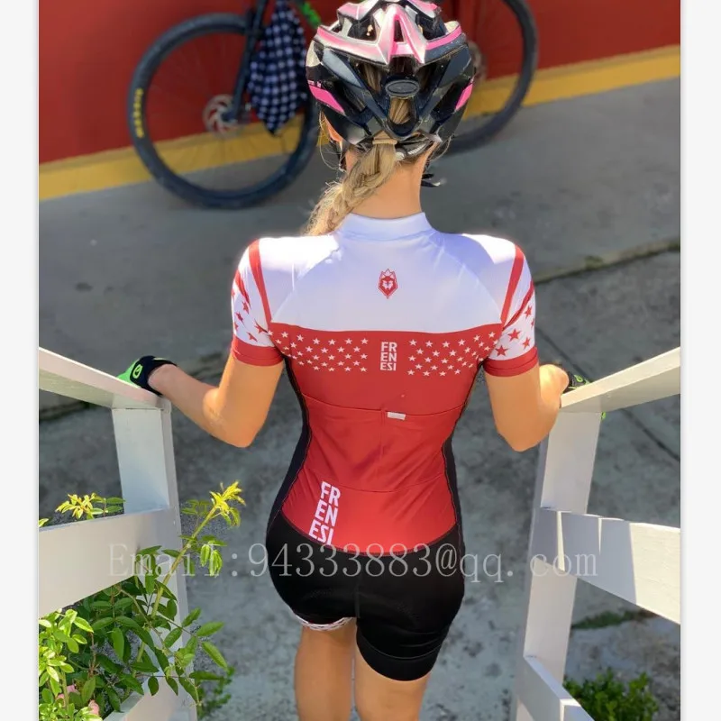 Женская одежда триатлонный обтягивающий костюм летний купальник для верховой езды комбинезон uniforme equipacion ciclismo Велосипедное платье трикотажный комплект для велоспорта