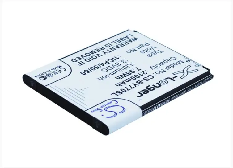 Аккумулятор для телефона Cameron Sino 2100 мАч BEURER 952 62 BY77 1ICP4/50/60 210AR|Аккумуляторы