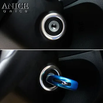 

Stainless Ignition Keyring Switch Key Ring Cover Trim For toyota Corolla 2014 2015 2016