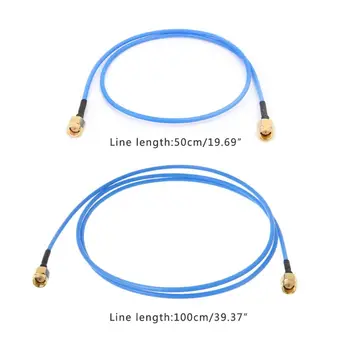 

SMA Male To SMA Male RF Coaxial Cable RG405 Adapter Connector Assembly Cables