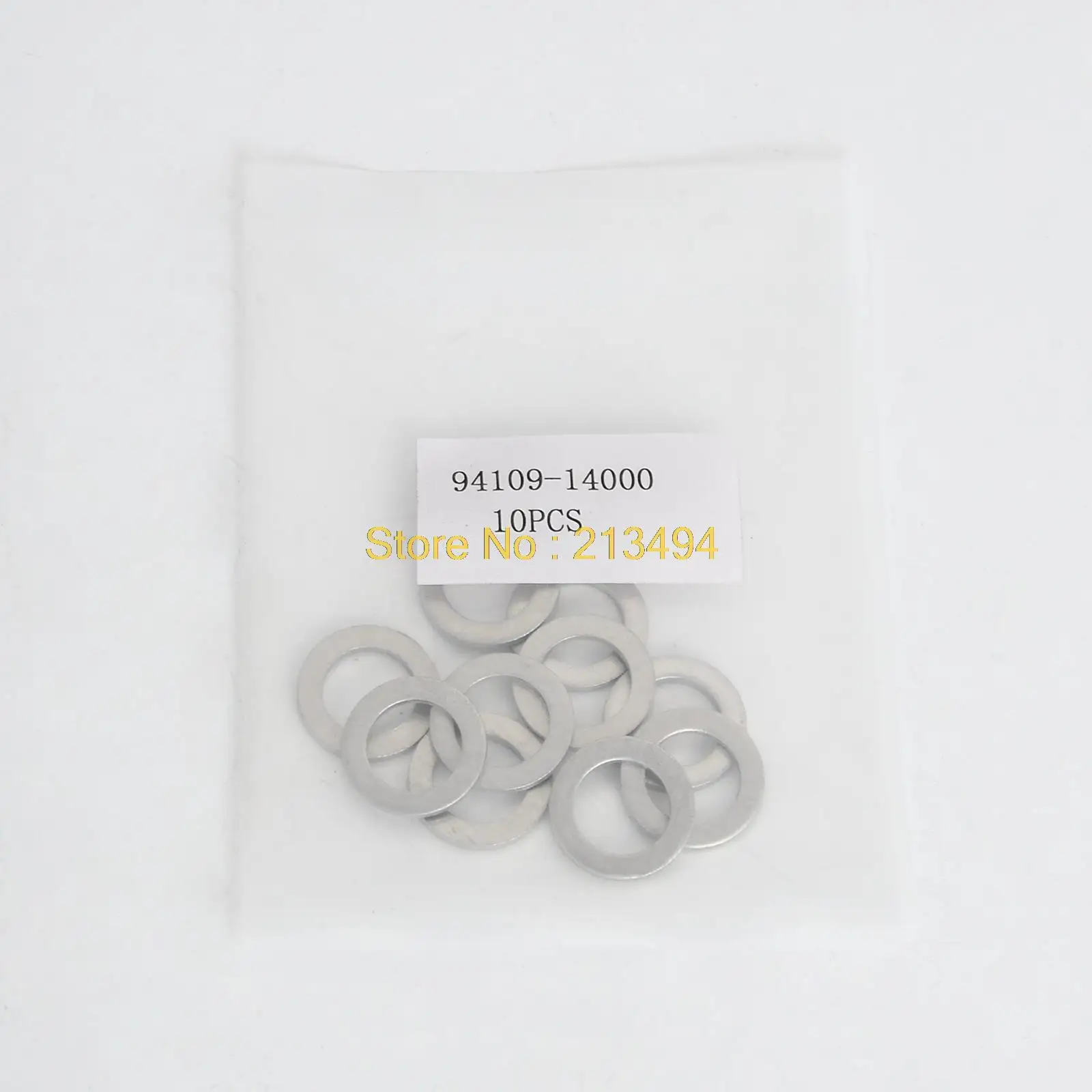 10PC Engine Oil Drain Plug Crush Washer Gaskets 94109 14000 for Acura