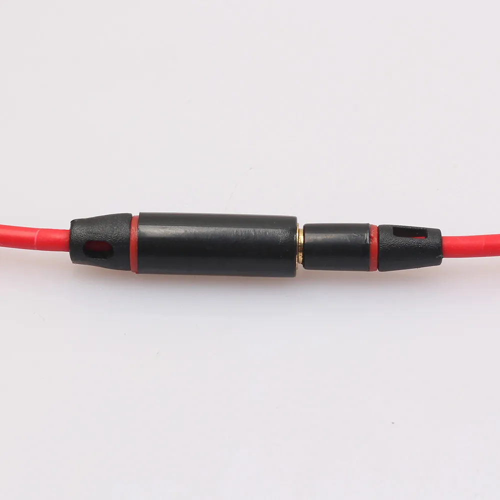 3.5mm Red Male To Female MF Plug Jack Stereo Audio Headphone Extension Cable Cord (3)