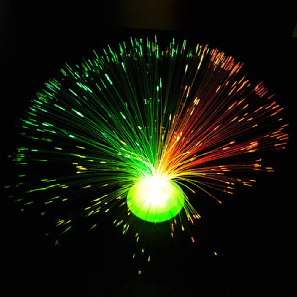 

8 modes color changeing Xmas Tree Hanging Decor Led Fiber Optic Lantern Hallowmas Christmas Automatically Flash lamp LED Light