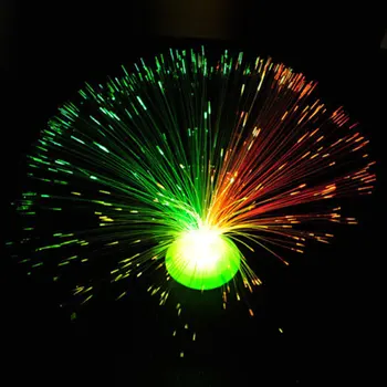 

8 modes color changeing Xmas Tree Hanging Decor Led Fiber Optic Lantern Hallowmas Christmas Automatically Flash lamp LED Light