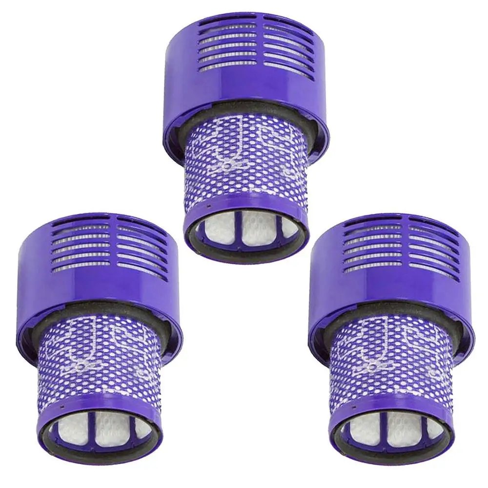 3pcs Моющийся большой фильтр для Dyson V10 Sv12 Циклон животных абсолютная полная чистка беспроводной пылесос, заменить фильтр - Цвет: 3pcs