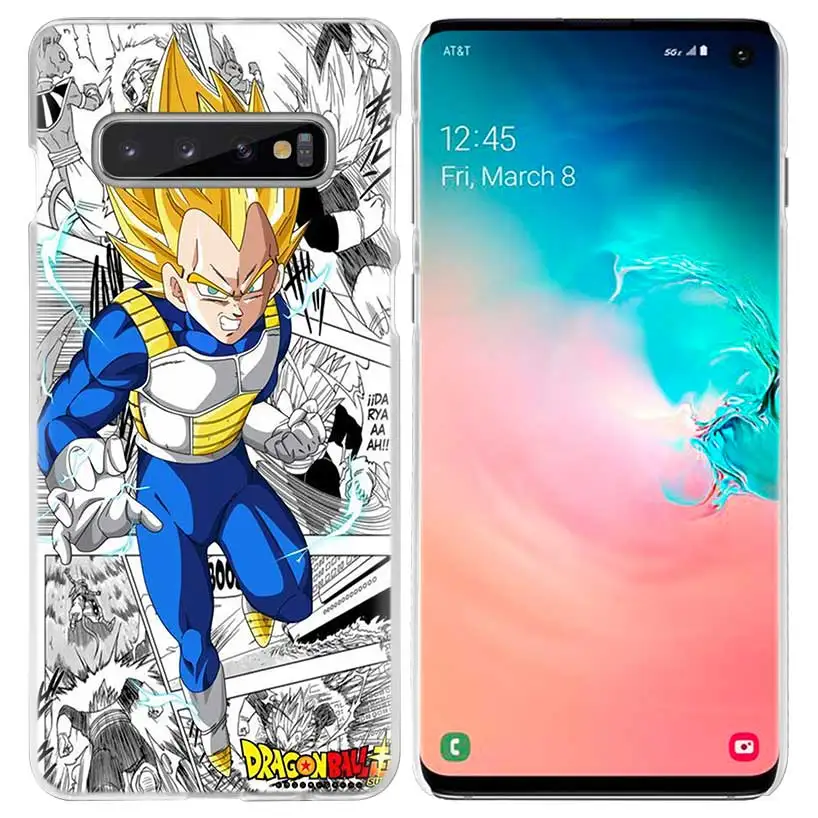 Goku Dragon Ball Z чехол для samsung Galaxy S10 5G S10e S9 S8 M40 M30 M20 M10 J4 J6 плюс J8 Note 8, 9, 10, аниме чехол для телефона pc