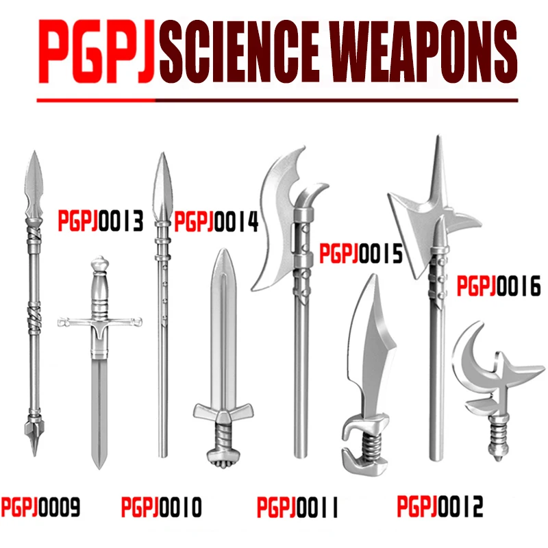 POGO PGPJ0009-PGPJ0016 10pcs/set Star War Building Brick Blocks Parts Knights Rom Medieval Spartan crusaders weapons Baby Toys baby-blocks : image POGO PGPJ0009-PGPJ0016 10pcs/set Star War Building Brick Blocks Parts Knights Rom Medieval Spartan crusaders weapons Baby Toys baby-blocks