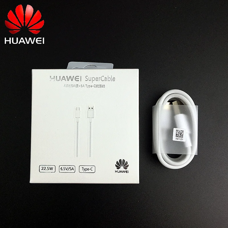 Original Huawei p20 pro Charger cable 5a 100cm supercharger Type C cable For P30 pro P10 Honor 10 mate 9 10 20 v10 v20 note 10