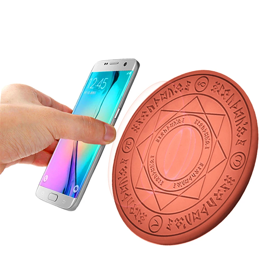 smart Universal Magic Circle Wireless Qi Wireless Fast Quick for iPhone X XS 8 Samsung Xiaomi Redmi Huawei