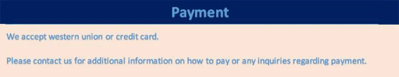 payment