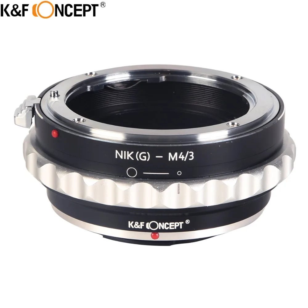 K &amp F CONCEPT Lens адаптер для объектива NIKON G/D D3300 D5300/AI S объектив Olympus M43 и с функцией E-P1