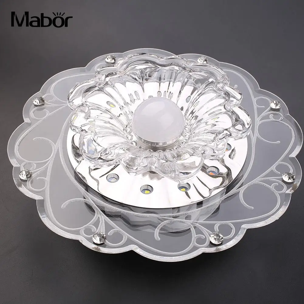 

Modern Crystal LED Light Lamp Lighting Living Room Ceiling Chandelier Decor