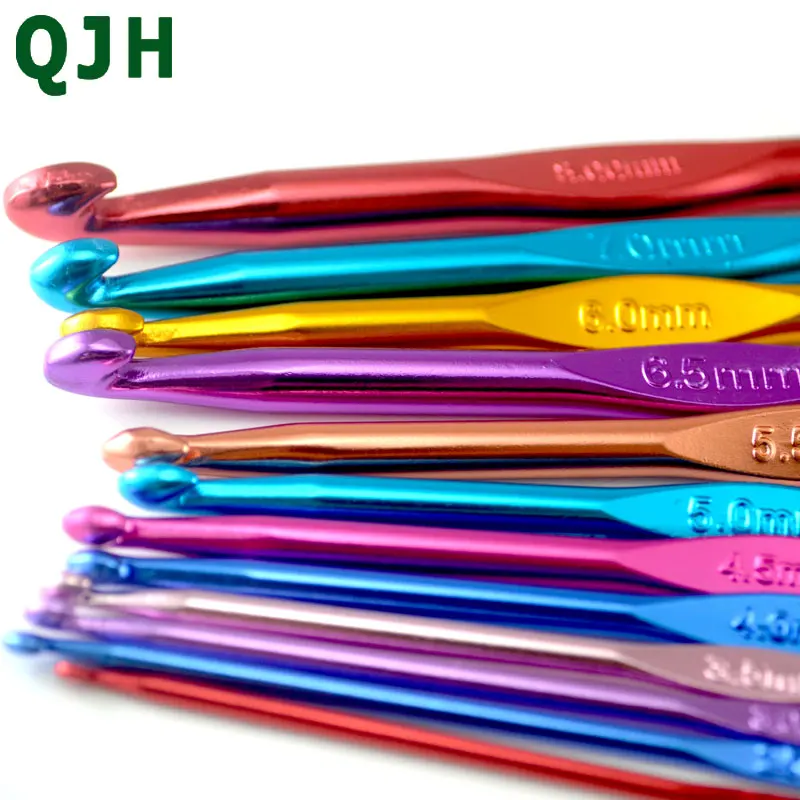 

Weaving tools Sweater Knitting Needle Alumina Crochet sewing accessories hooks Latch needle 12pcs/set