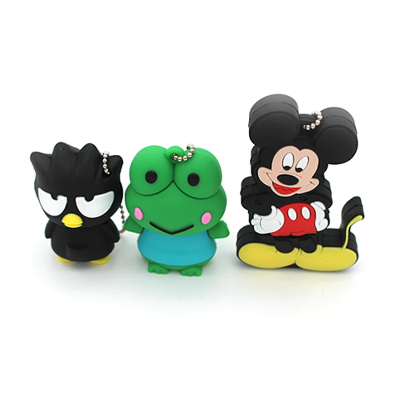 

Creative Cute Frog Cartoon Mickey Pen Drive 4GB/8GB/16GB/32GB/64G Usb Flash Drive Pendrive U Disk Animal Memory Stick Thumbdrive