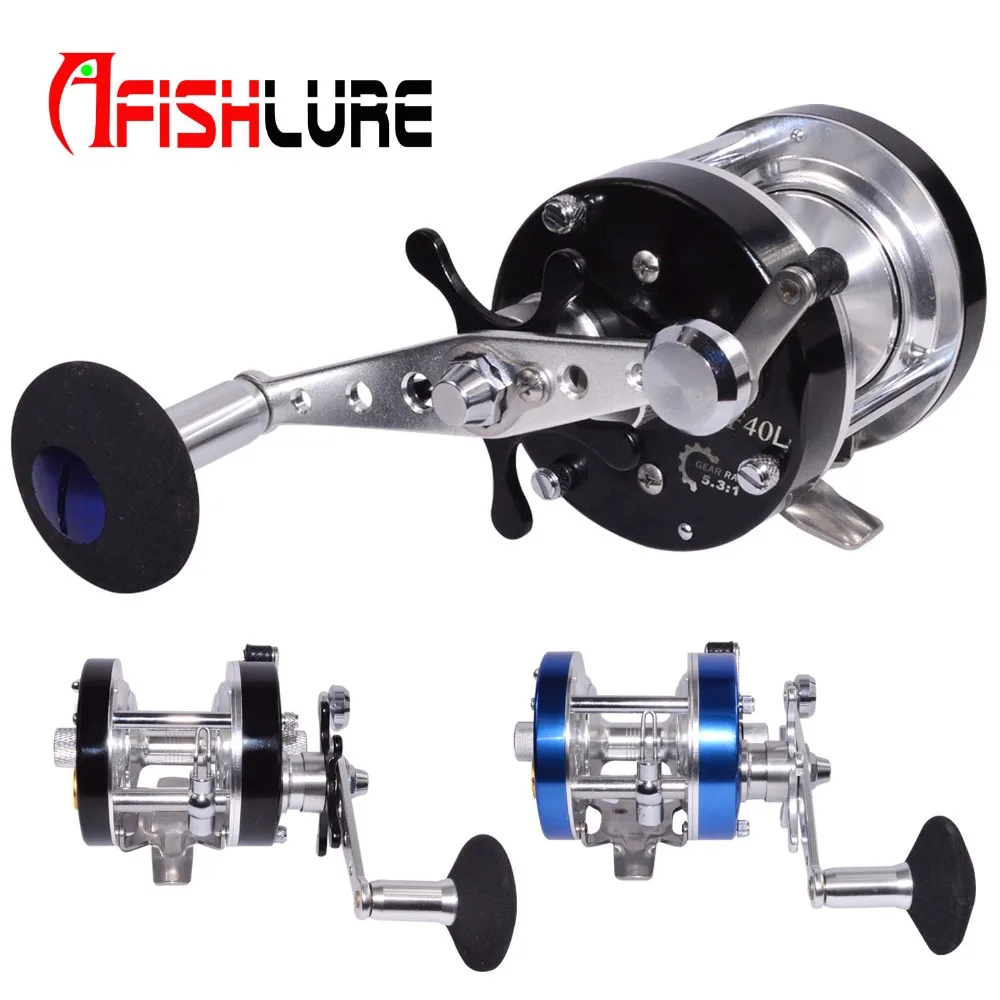 

Drum Saltwater Fishing Reel Baitcasting 6+1 5.2:1 Saltwater Sea Fishing Reels Bait Casting Surfcasting Drum Reel Fishing reel