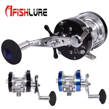 Drum Saltwater Fishing Reel Baitcasting 6+1 5.2:1 Saltwater Sea Fishing Reels Bait Casting Surfcasting Drum Reel Fishing reel