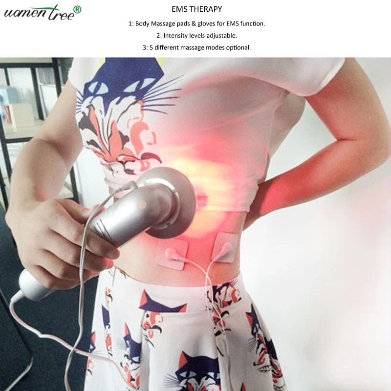 

Electric Ultrasound Cavitation Body Slimming Massager EMS Gloves Electrode Pads Anti Cellulite Photon Therapy Ion Face Machine