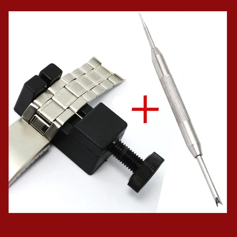 

Watch Link for Band Slit Strap Bracelet Chain Pin Remover Adjuster Repair Tool with Watch Repair Tool Stainless Steel
