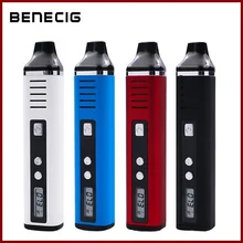 Benecig вейпер травяной вейпер ручка 2200 мАч батарея с ЖК-экраном контроль температуры электронная сигарета сухой травы испаритель