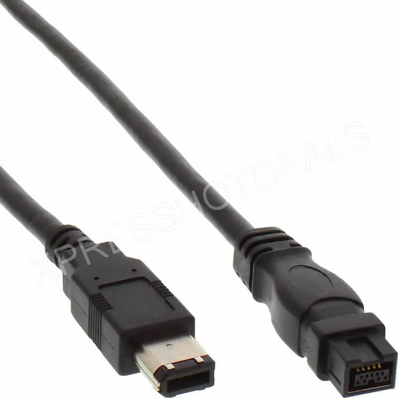 9 PIN к 6 IEEE 1394B FIREWIRE 800 400 кабель для ПК DV MAC 6FT|firewire 400|firewire 800cable for pc |