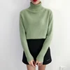 SURMIITRO Knitted Sweater Women 2022 Autumn Winter Korean Cashmere Turtleneck Long Sleeve Pullover Female Jumper Knitwear ► Photo 2/6