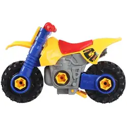 Пластик разборка сборка детские развивающие игрушки, игрушки мотоцикл модели игрушки для детей выращивания ребенок сборка способность