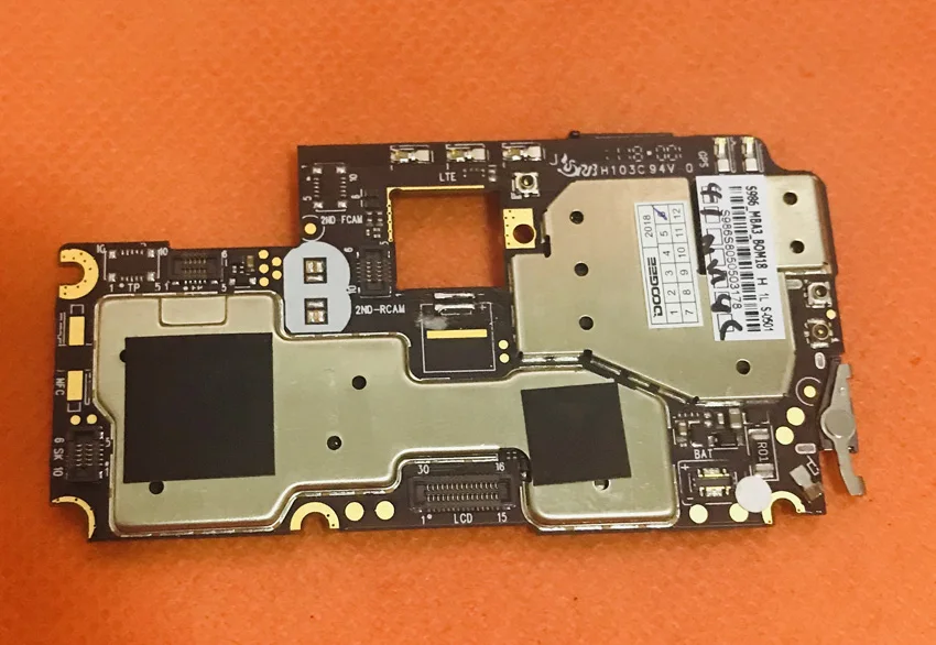 

Used Original mainboard 6G RAM+64G ROM Motherboard for DOOGEE BL9000 Helio P23 Octa Core Free shipping