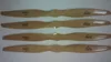 2 pièces/lot 14X5/14x 6/14x 7/14x8 DFDL CW CCW en bois/hêtre hélice pour RC électrique avion quadricoptère Multicopter haute efficacité ► Photo 1/6