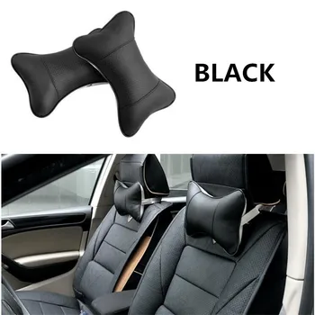 

2X Car Headrest Neck pillow seat cushion For Mercedes Benz A180 A200 A260 W203 W210 W211 AMG W204 C E S CLS CLK CLA SLK Classe