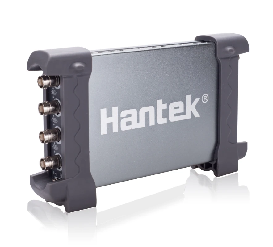 Hantek официальный 6104BD USB осциллографы 4 канала 100 МГц Osiclloscope цифровой ПК на основе Osciloscopio+ 25 МГц генератор сигналов