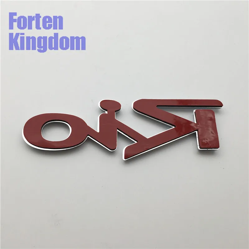 Forten Kingdom 1 шт. слово Рио ABS хром 3D письмо наклейка задний багажник эмблема авто значок символ с клеем