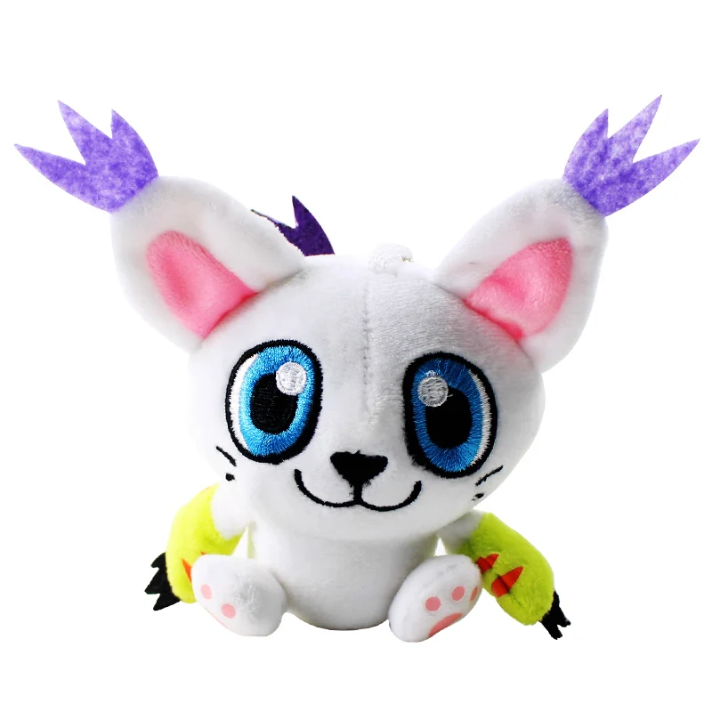 Digimon плюшевая игрушка Patamon Palmon Piyomon Tailmon Gomamon Koromon Gabumon Agumon Мягкая кукла-чучело плюшевая подвеска брелок - Цвет: Tailmon