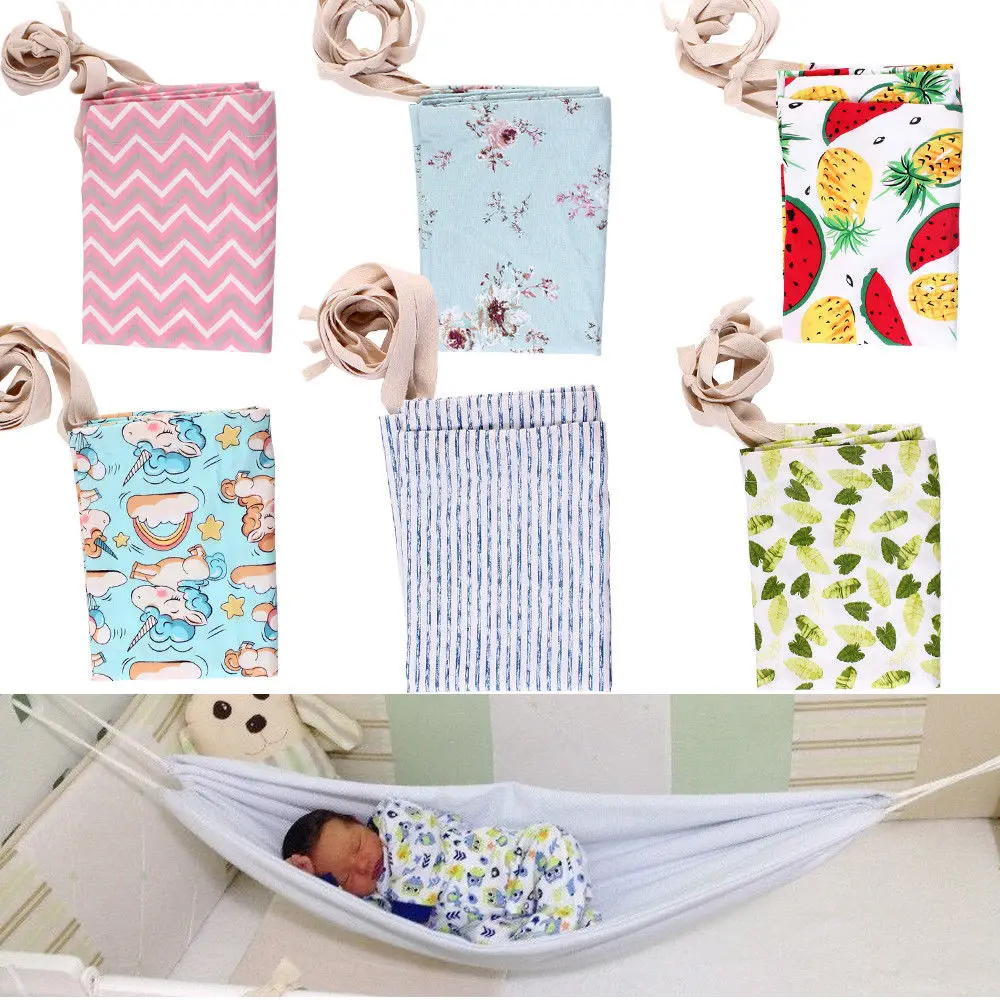 2018 Fashion Portable Baby Hammock Newborn Infant Bed Elastic