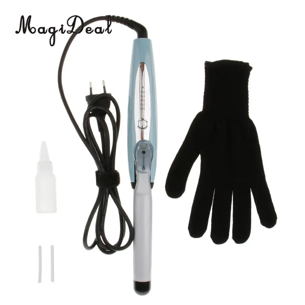 

Hair Curling Wand with Steam Spray Protection Professional Curling Iron EU Cold spray technology