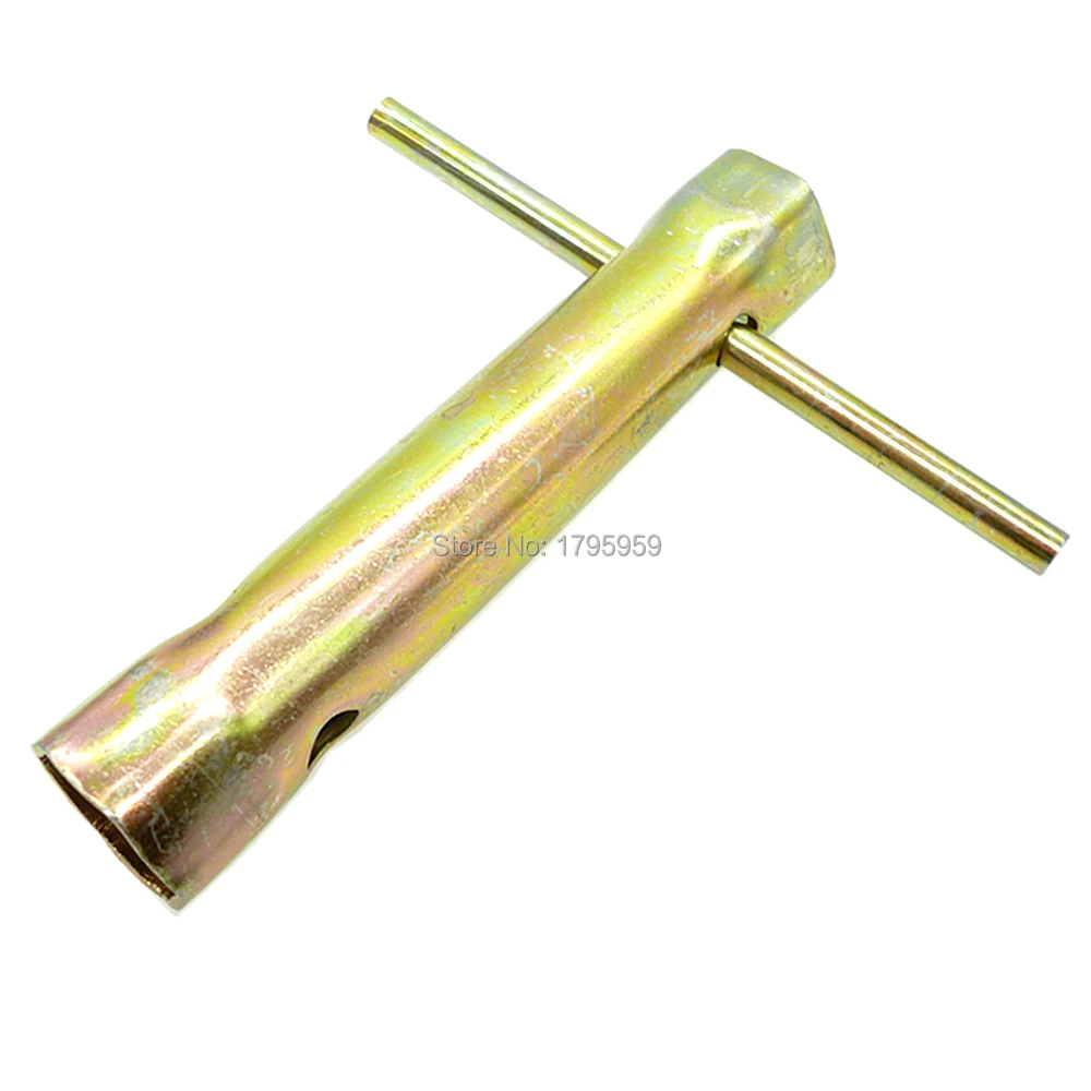 Ключ для свечи зажигания двухсторонний шестигранный торцевой ключ 16 мм 18 мм трубчатый ящик гаечный ключ набор инструментов с крутящим моментом бар ручки