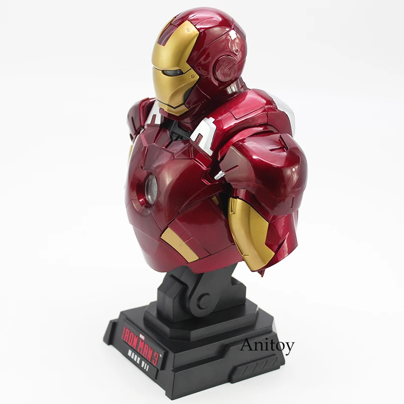 Toys Box 1/6 Iron Man Tron Platform Display Stand Support With LED Light