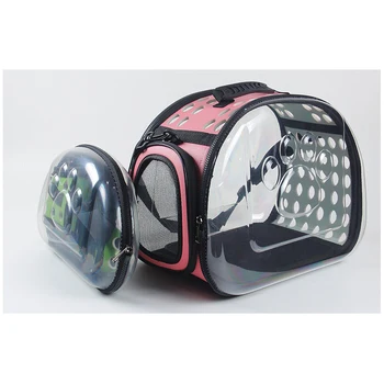 

Portable Travel Pet Bag Outdoor Puppy Dog Cat Carrier Bags Shoulder Package Handbag Foldable EVA Material Soft Pets Dog Bag