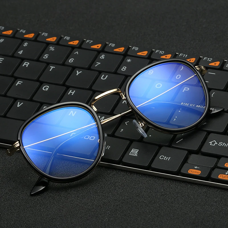 

VCKA Women Computer Glasses With Clear Lens Optical Eyeglasses Protection Eyewear Men Brand Anti-blue light Glasses Frame TR90