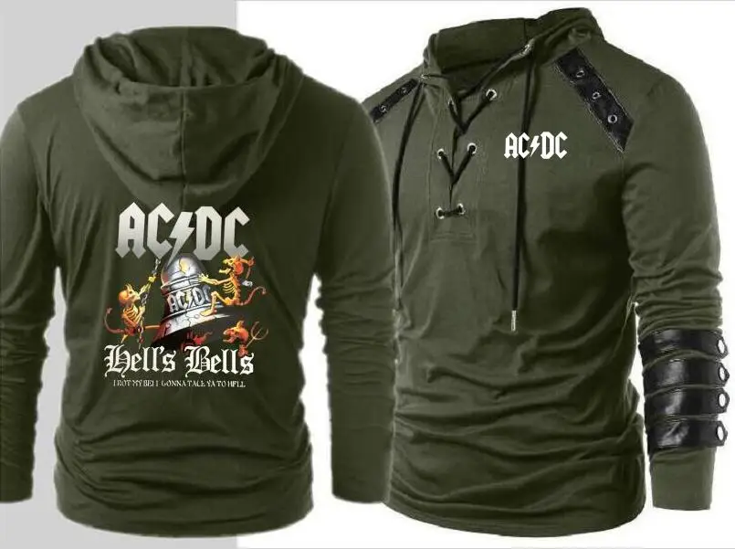 Men S Casual Acdc My Clock Hoodie Men S Motorcycle Jacket Knit Hooded Long Sleeve Cotton Jacket Hoodies Sweatshirts Aliexpress