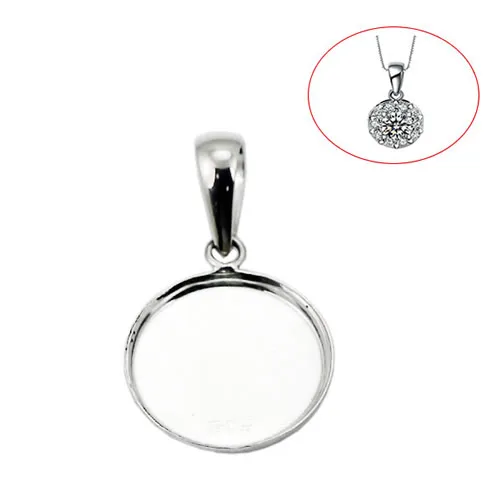 925 sterling silver Pendant Tray 
