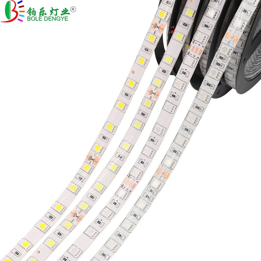 Гибкая светодиодная лента DC 12 В светильник SMD 2835 5050 белый теплый синий зеленый