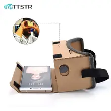 IMTTSTR DIY Ultra Clear Google Cardboard VR BOX 2.0 Virtual Reality 3D Glasses for iPhone Smart Phone computer gafas vr headset