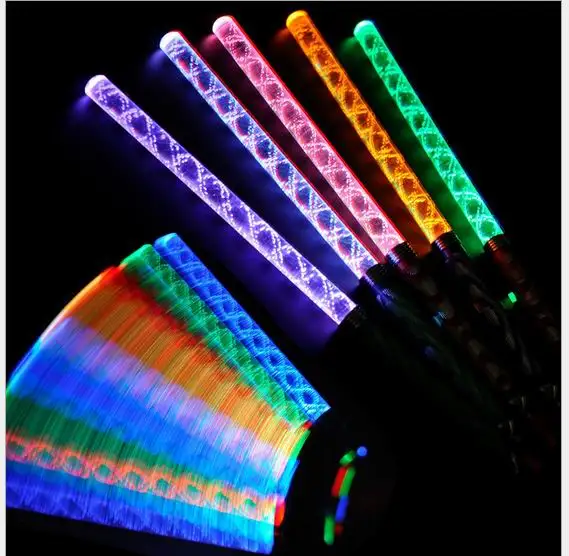 300pcs-26x1-2cm-Multi-Color-Acrylic-LED-Stick-Glowing-Magic-Wand-Light-Up-For-Wedding-Concert (2)