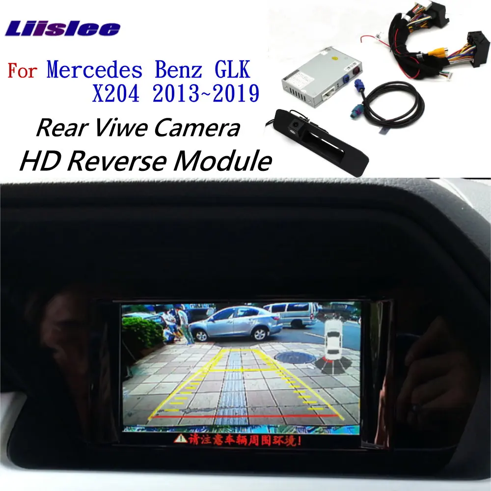 

Rear View Camera For Mercedes-Benz GLK X204 2013~2019 Adapter Original Screen upgrade Display backup Camera Decoder