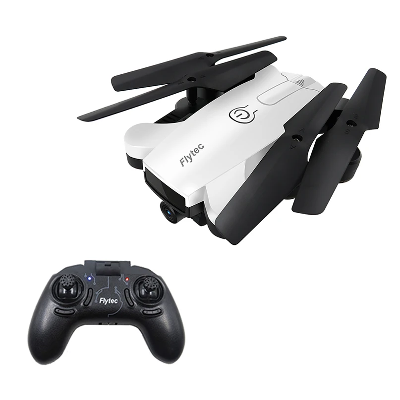 

Flytec Foldable T17 720P HD Dual Cameras Optical Flow Positioning Altitude RC Quadcopter Headless Mode Remote Control Quadcopter